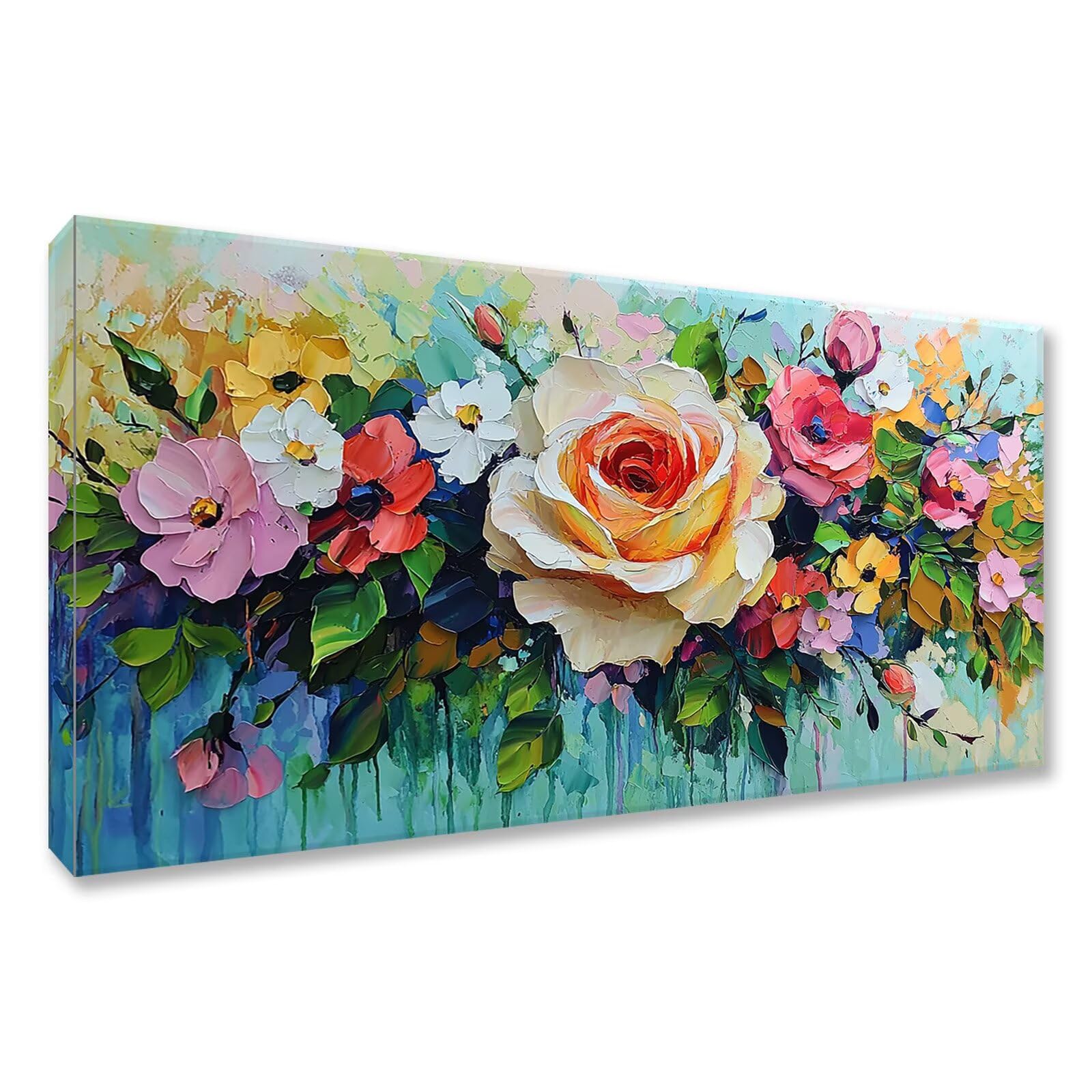 Diamond Painting Erwachsene Farbe 160x80 cm, 5D Blume Diamond Art Q0-180