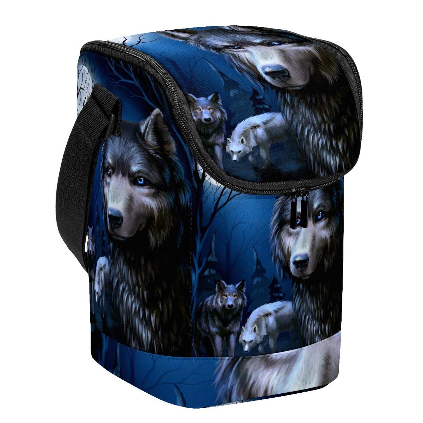 Bolsa de almuerzo de lobo térmica para mantener comida fresca en el trabajo