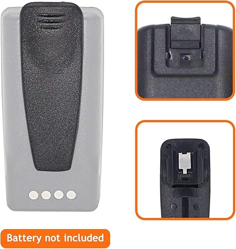 Miniatura 5 de Reemplazo RLN6307 RLN6307A Clip de cinturón compatible con Motorola Walkie Talkie RDU2020 RDU2080D RDM2070D RDU4100 RDU4160D CP110 RDV2020 RDV2080D