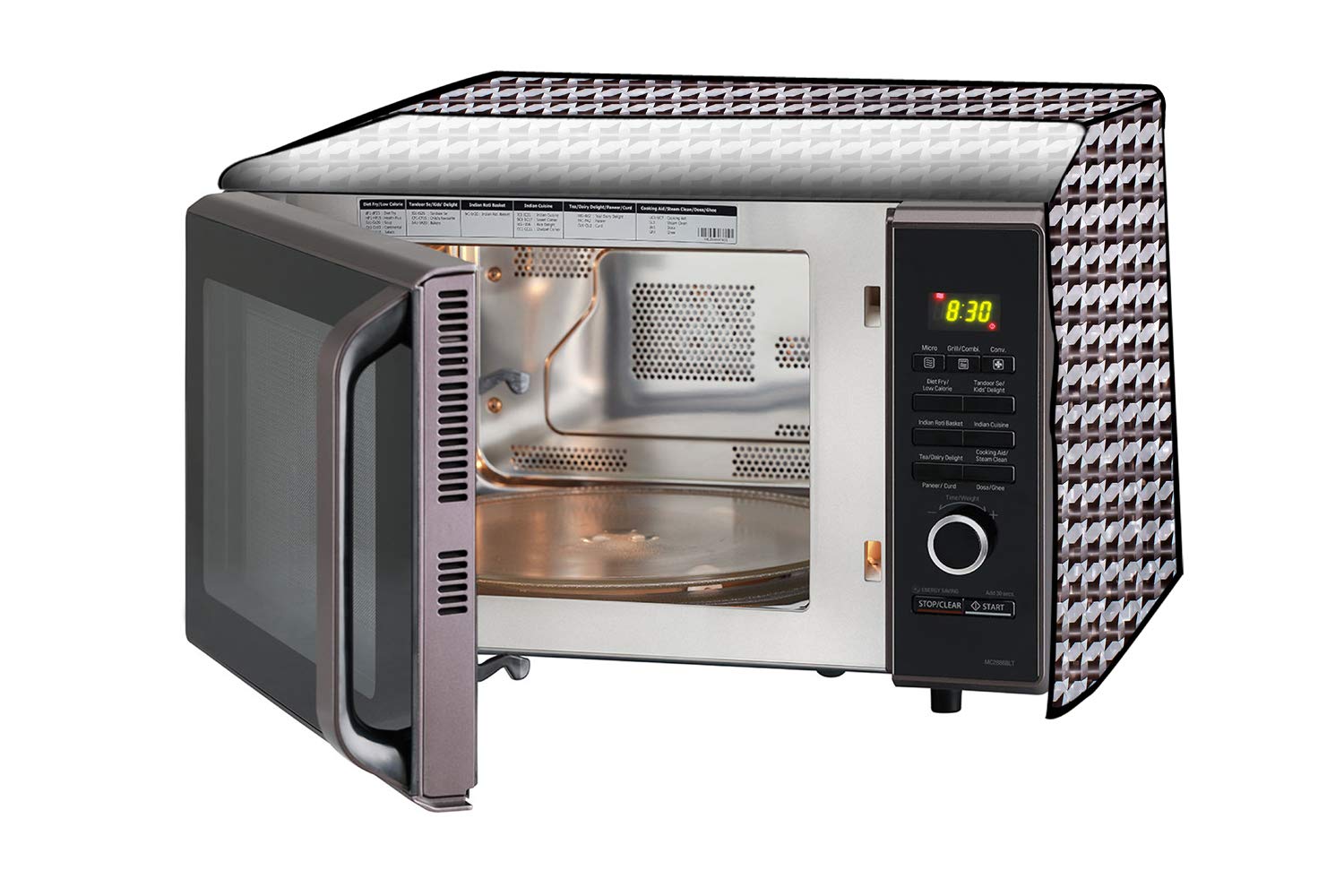 Stylista Microwave Oven Cover for Borosil Prima 19 Liter 1300 Watt Convection Oven Toaster Griller OTG (Free Fridge/Oven/Wardrobe Handle Cover)-picture-17