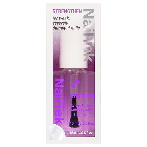 Nail Tek Fórmula 4 Xtra Esmalte Fortalecedor de Uñas  Tratamiento Reparador Enriquecido en Proteínas para Uñas Débiles y Dañadas, 0.5 fl oz