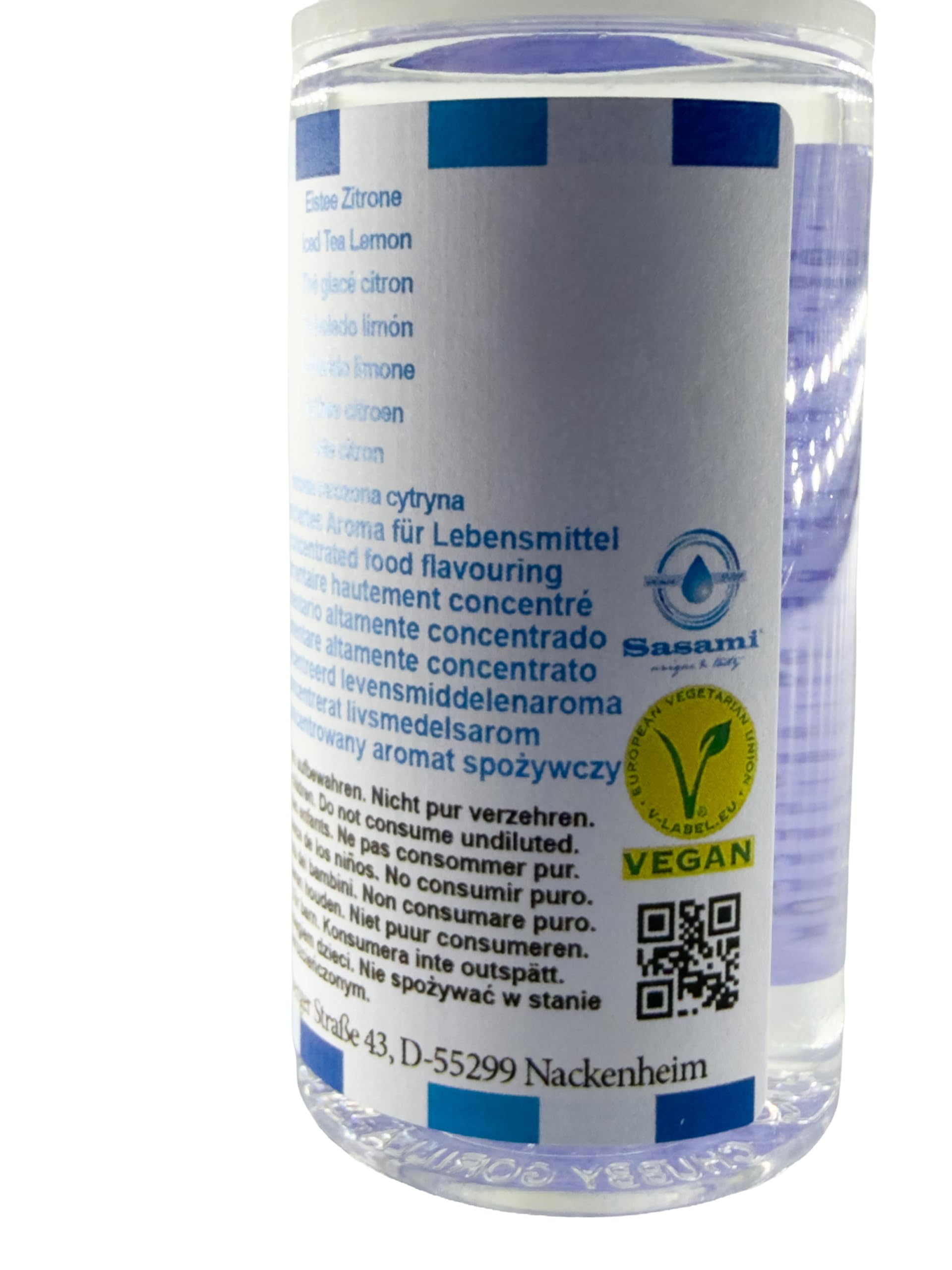 Herbata mrożona cytryna aromat koncentrat – Wegański – Sasami – 100ml