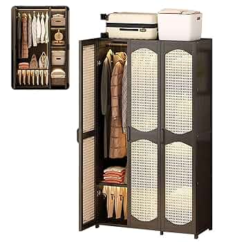 新品⭐︎大容量ワードローブ　クローゼット☆グレー Amazon.co.jp: 人気のワードローブ クローゼットランキング