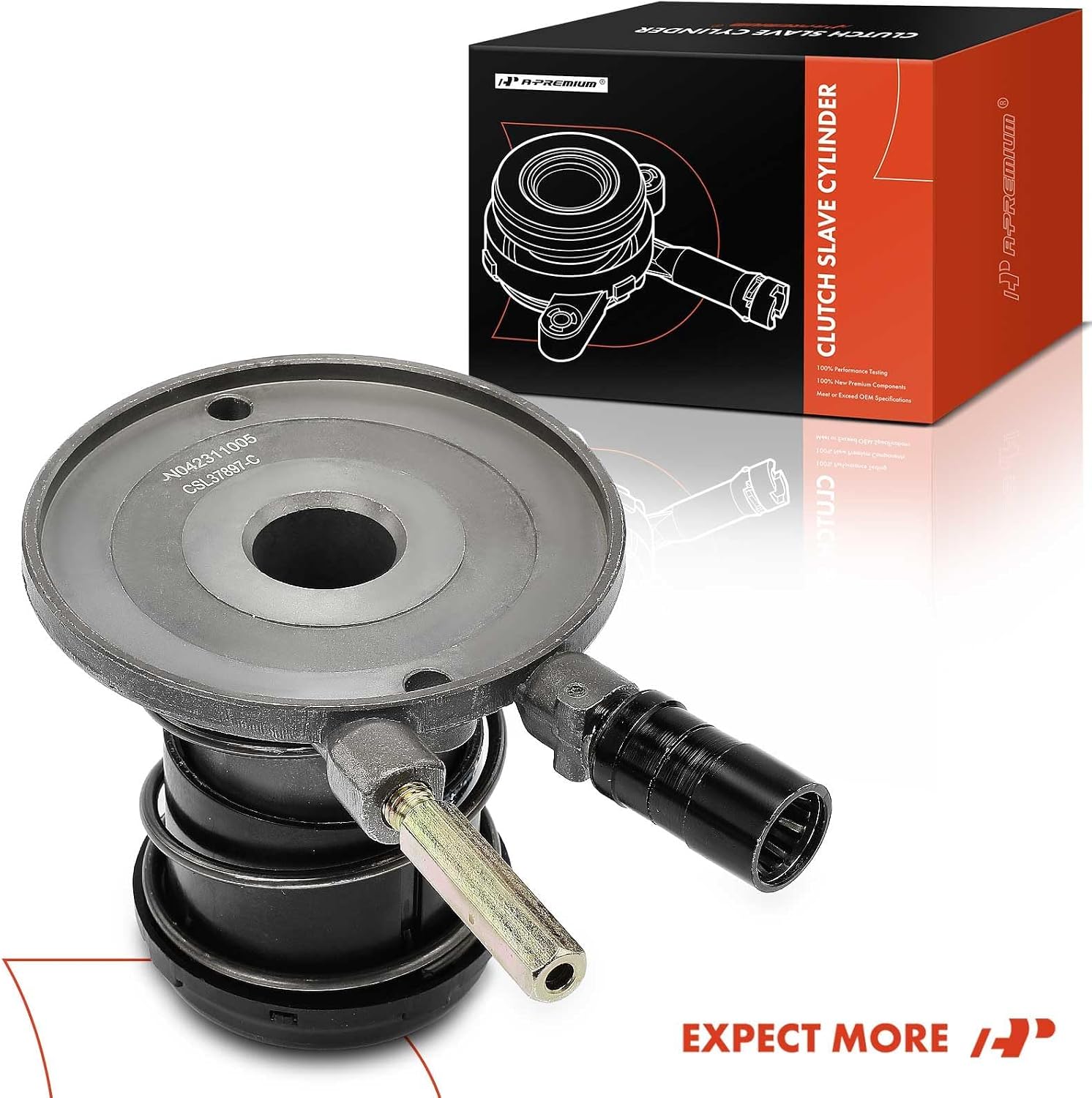 A-Premium Clutch Slave Cylinder Compatible with Ford F-150, F-250, F-350, Explorer, E-150 Econoline, E-150 Econoline Club Wagon, Ranger, Aerostar, Bronco, Thunderbird & Mazda Navajo & Mercury Cougar
