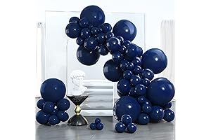 100 Pack Navy Blue Balloons