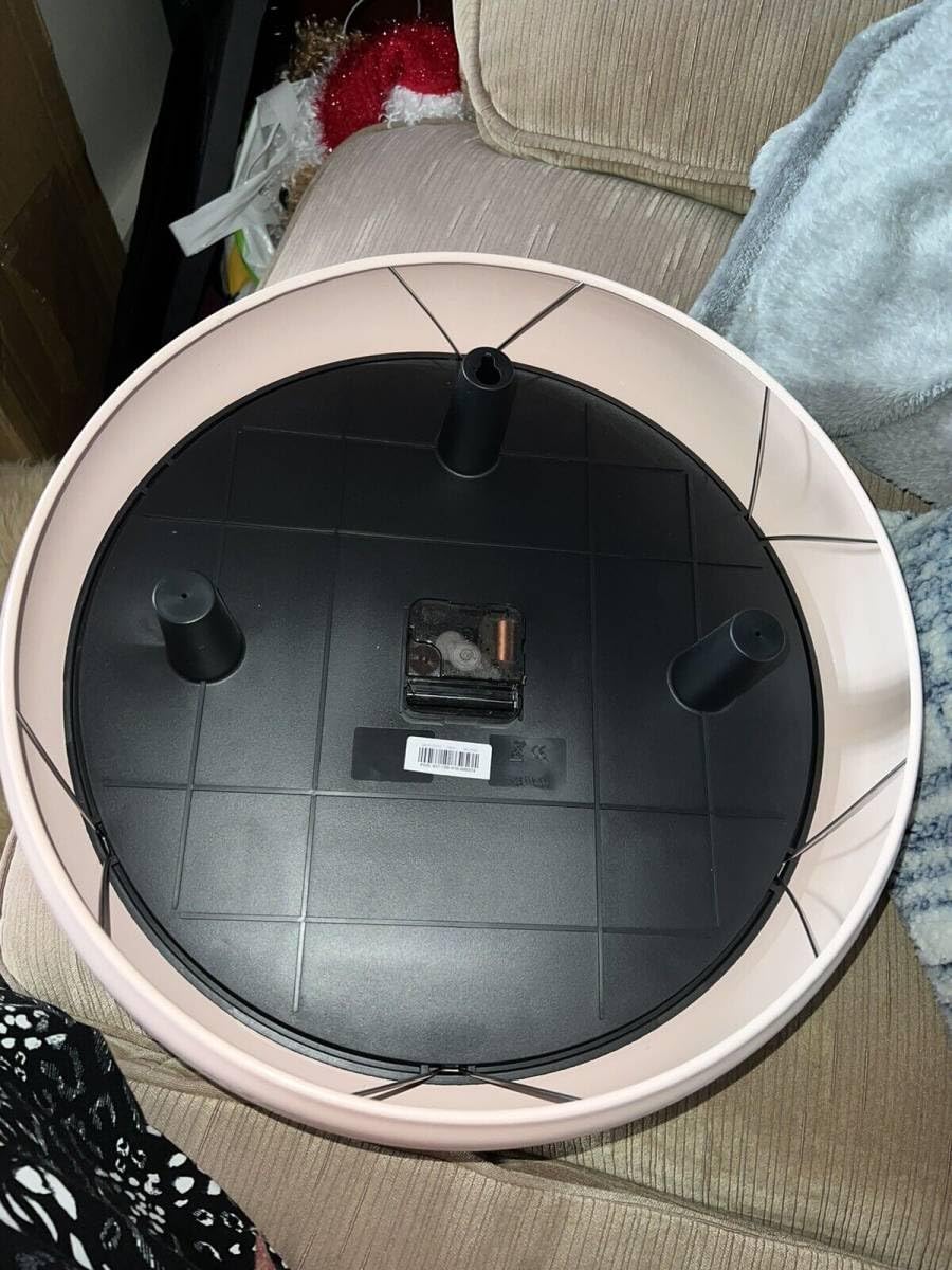 Amazon.co.jp: ローラアシュレイ 壁掛け時計 ピンク レトロ 直径40cm