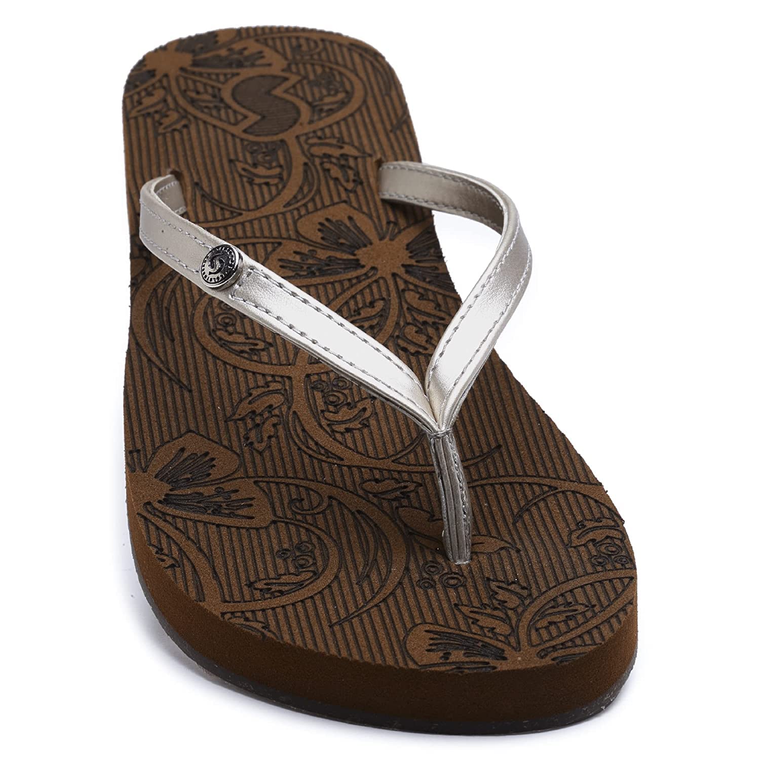 SOLETHREADSCUSHION V | Comfortable | Plant Based Sole | Soft | Padded | Vegan | Flats | Flip Flops for Women