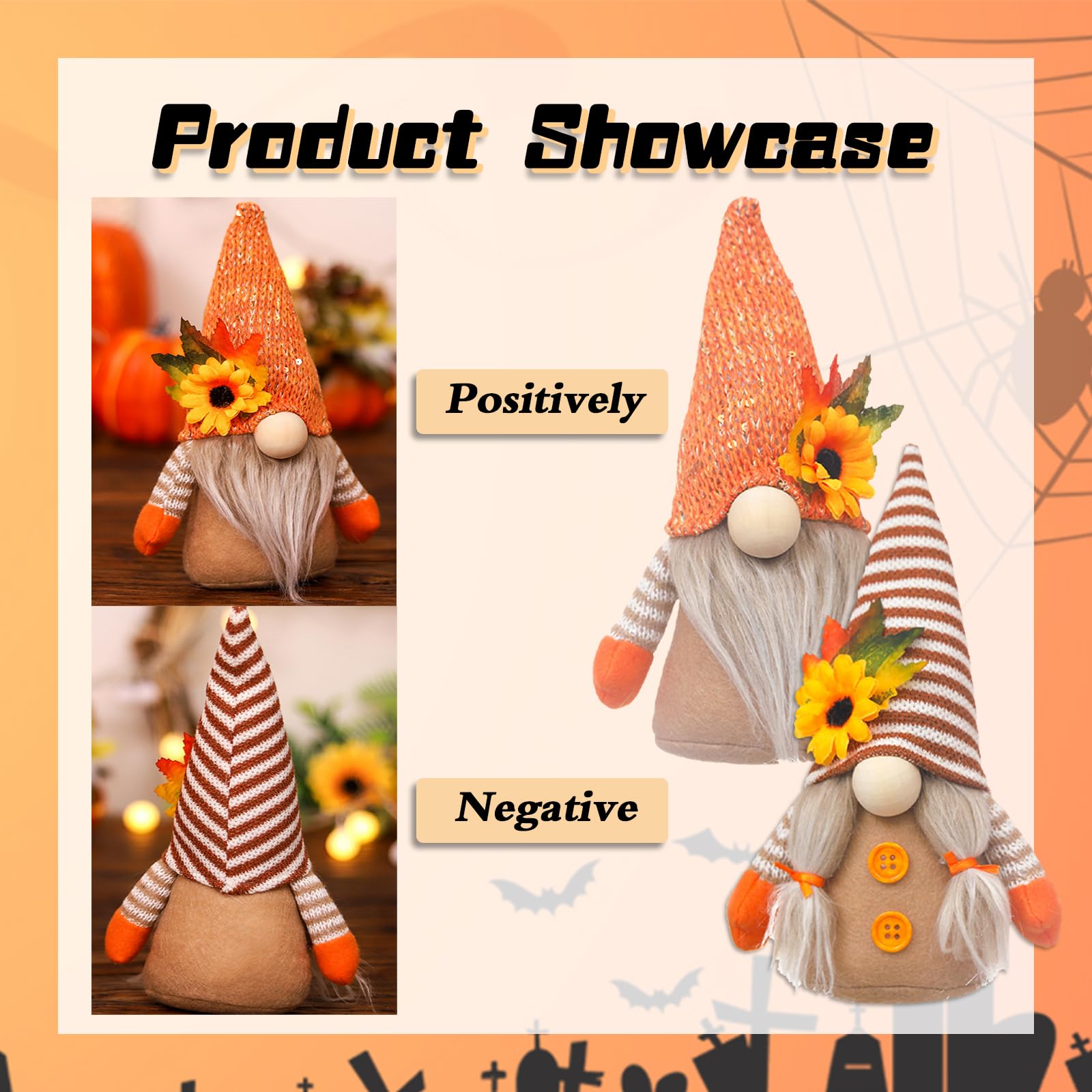 Confezione da 2 Gnomi Ape Girasole Estivo, Figure di Gnomi con Decorazione Primaverile Accessori per Decorazioni per La Casa Colonica, Decorazione Girasole per l'Arredamento della Cucina