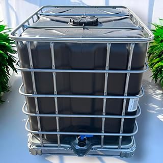 Cuve citerne récupérateur Eau de Pluie 1000 litres Poche Plastique Noire Neuve récupération Anti UV