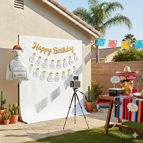 Miniatura 9 de Globo de papel de aluminio de 30 pulgadas (juego de 1, con pajita), decoraciones de despedida de soltera y matrimonio, alcohol inflable