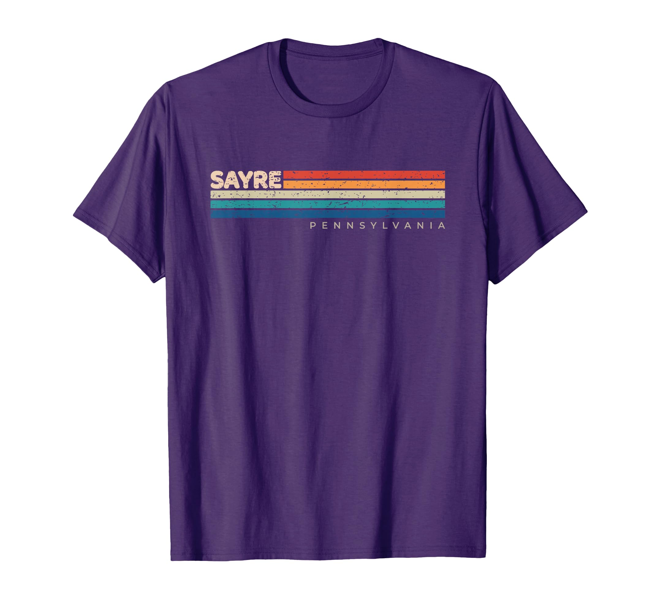 Sayre PA Pennsylvania Retro Design T-Shirt