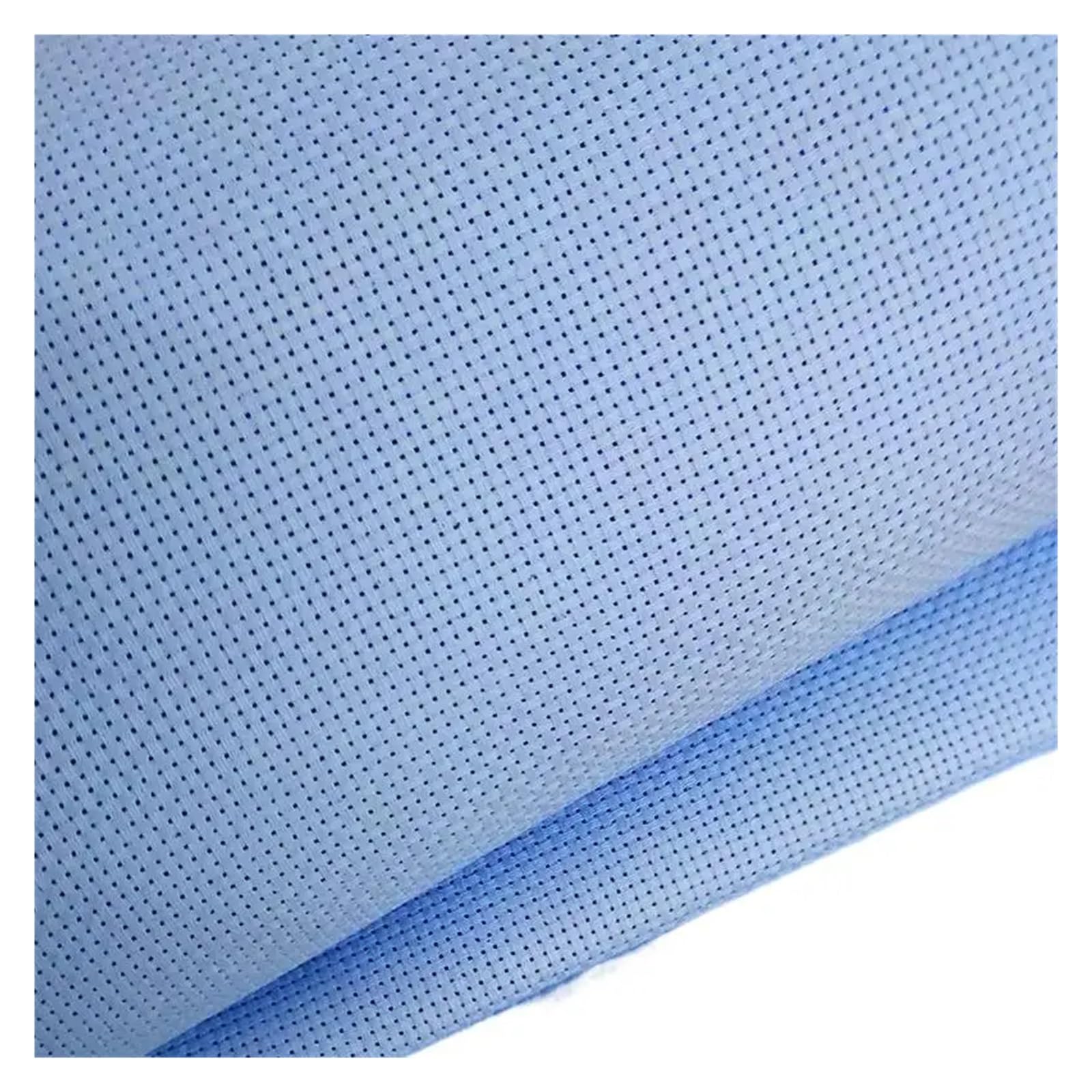 Tkanina do haftu, Tkanina do haftu krzyżykowego Aida 18ct 14ct 11ct jasnoniebieska tkanina płótno DIY ręcznie robione ściegi haft(18ct,30x45)
