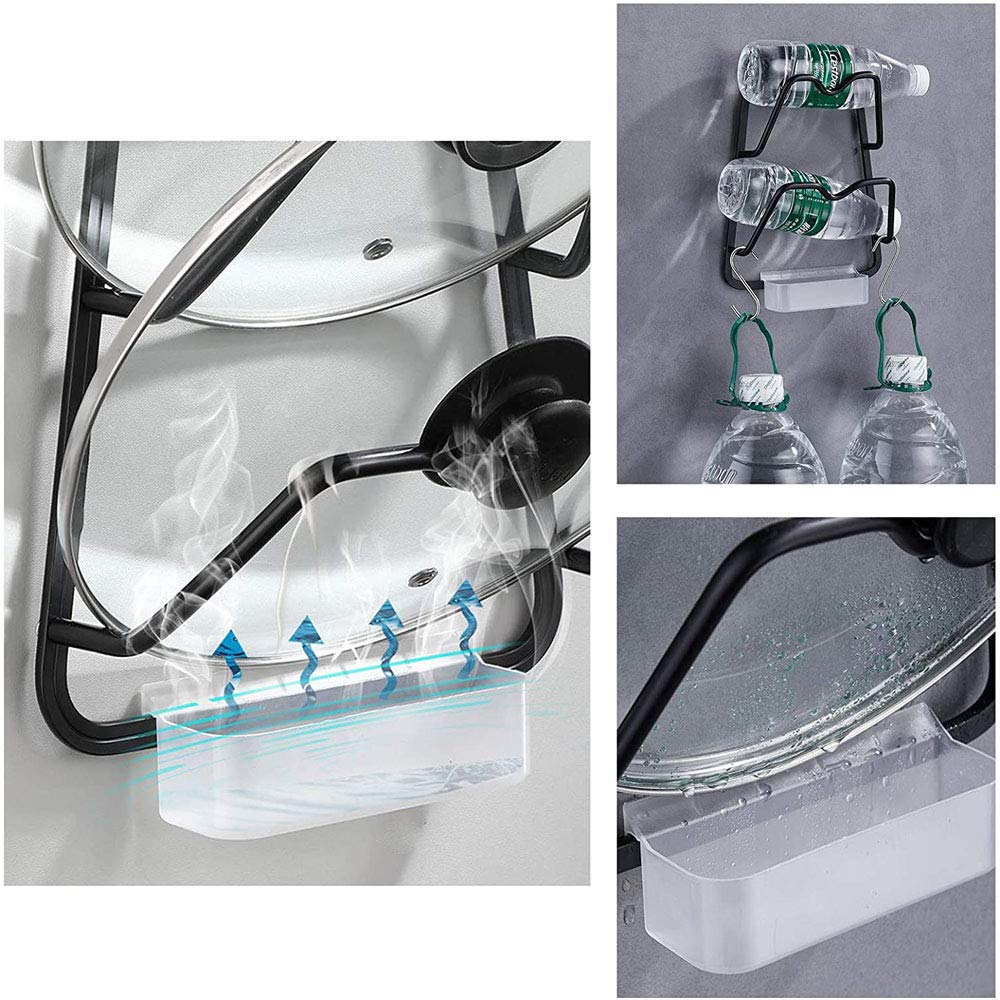 1 Pcs Rangement De Casserole, 6 Places, Support Pour Casserole