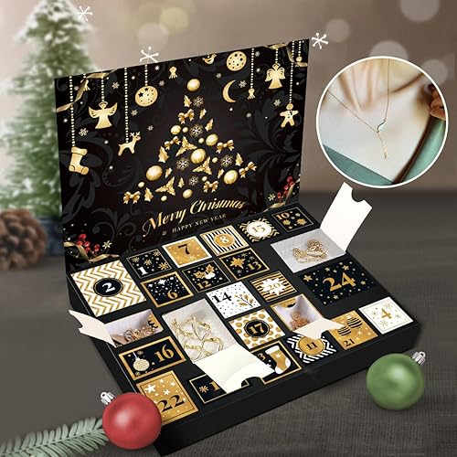 Miniatura 5 de MOVINPE Juego de joyas Calendario de Adviento para mujer 2023 20+NVXING