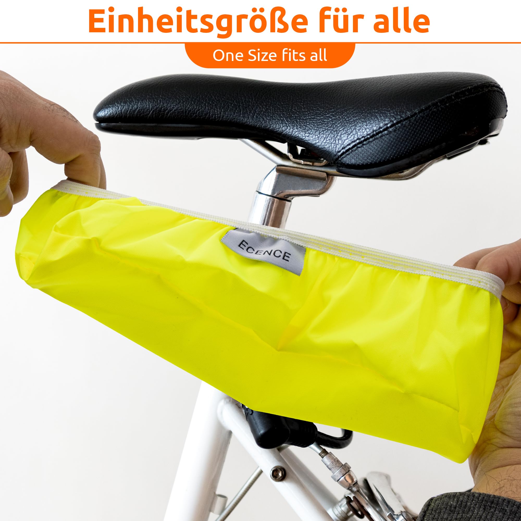 Mateju Fahrradsattel Überzug Wasserdicht - Universal Sattelschutz Grün