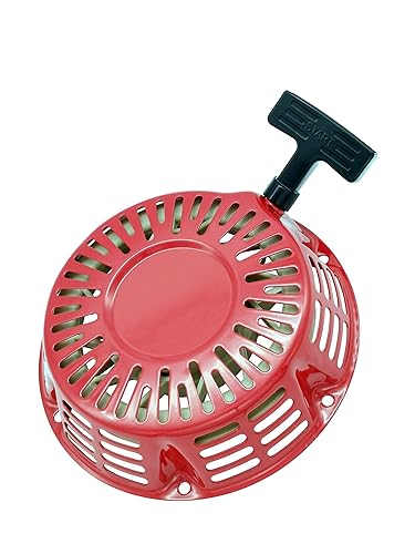 Miniatura 6 de YAMAKATO GX270 - Arrancador de retroceso con cable de tracción para Honda y Clones GX240 8hp 9hp 301cc rojo