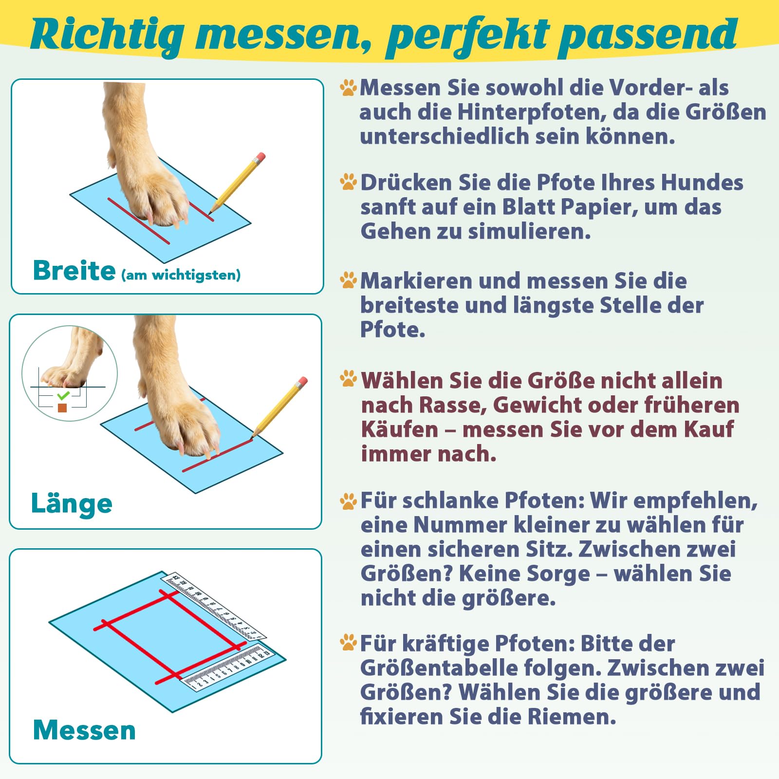 Mayerzon Hundeschuhe für große und mittelgroße Hunde, atmungsaktive Stiefel für heiße Gehwege, Pfotenschützer für Sommer und Winter, rutschfeste reflektierende Stiefel für Holzböden, Schwarz-4