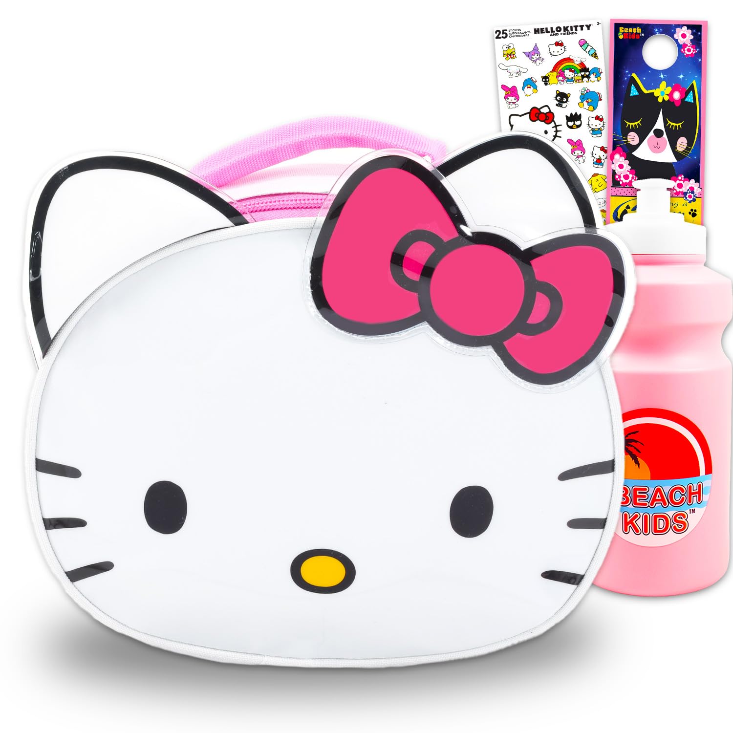 Amazon.com: Hello Kitty Lunch Box for Girls, Insulated Lunch Bag