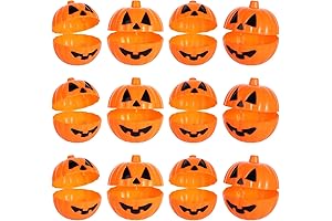 TOYMIS 12PCS Pumpkin Candy Storage Basket