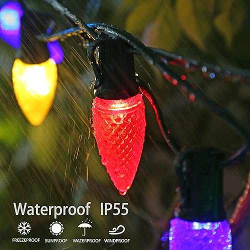 Miniatura 3 de Bombillas LED de fresa C9 (Multicolores 25P)