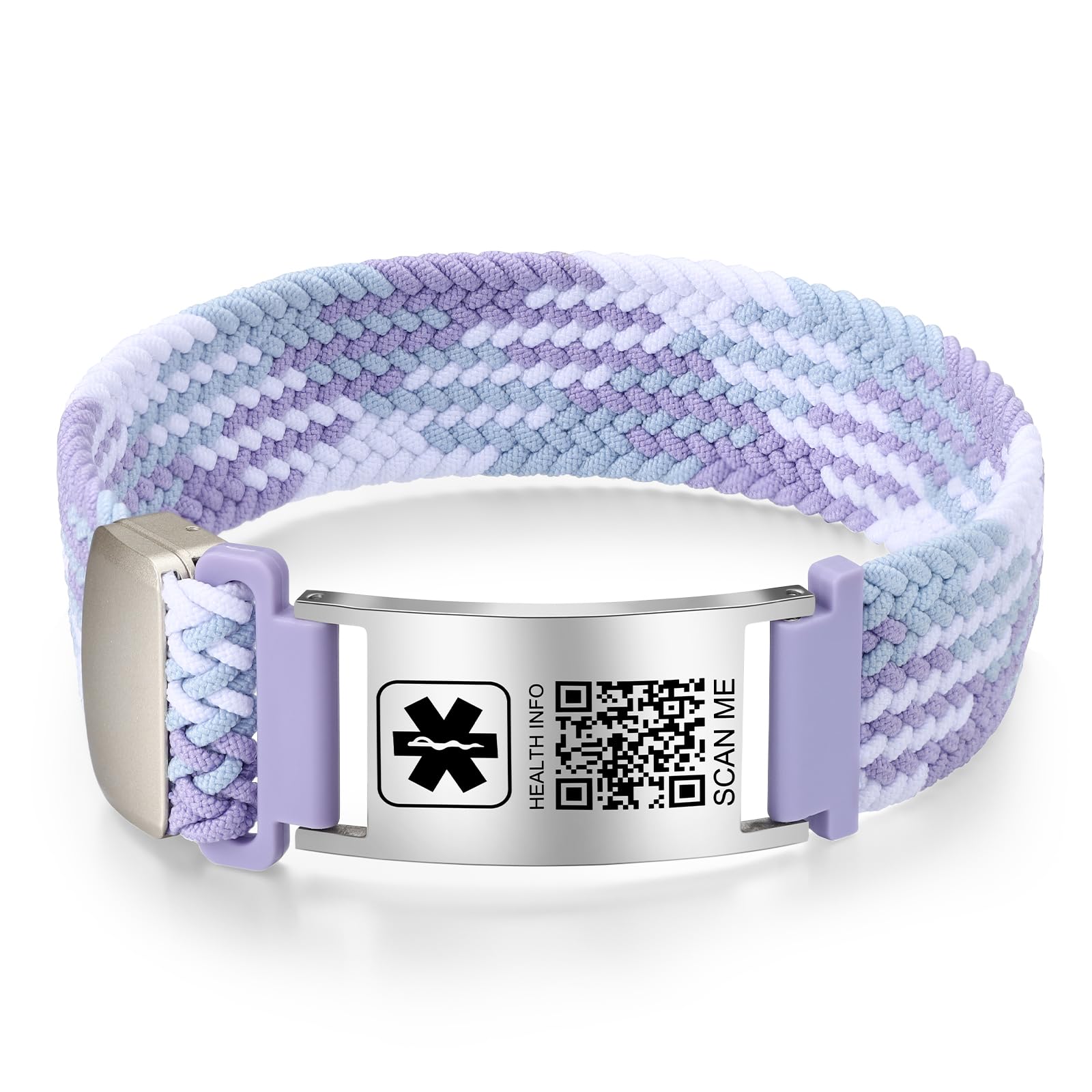 Upgrade Medical Bracelets Men Women with QR Code Medical Alert ID Bracelets