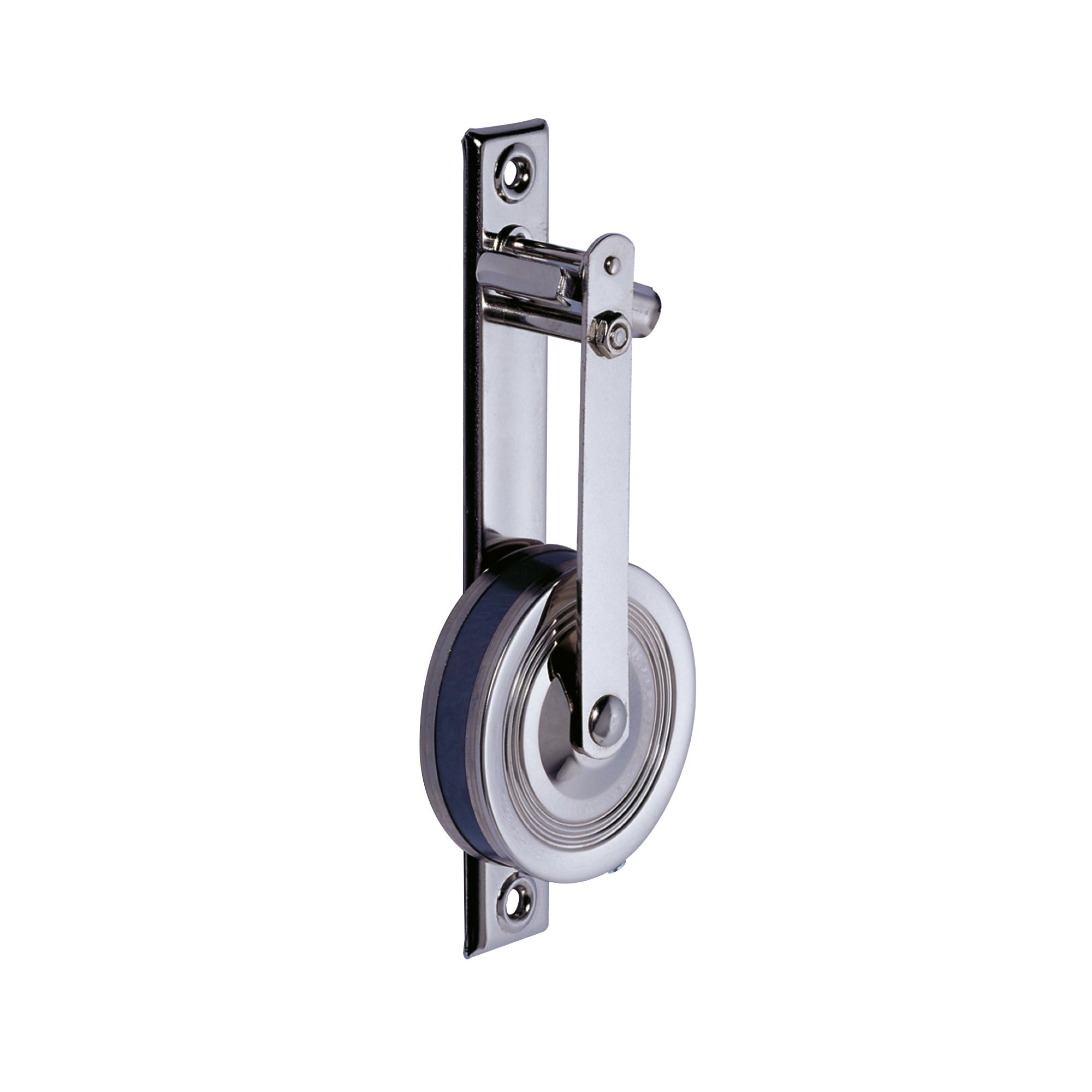 jarolift Avvolgitore Standard a Vite per Cinghia Tapparelle di Lunghezza 11 m e Larghezza 23 mm, in Acciaio Nichelato Lucido