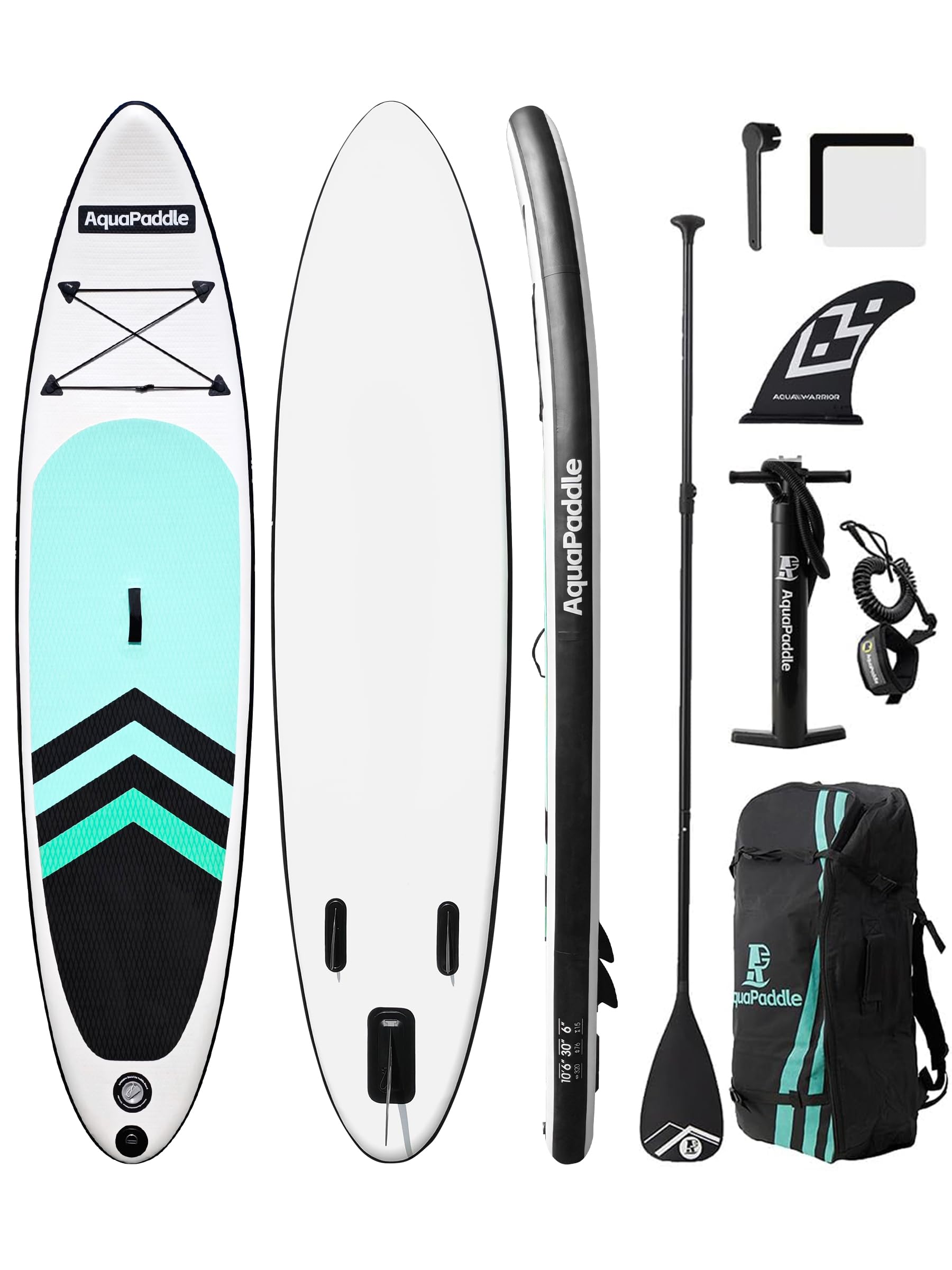 SUPボード サップボード インフレータブル スタンドアップパドルボード sup 長さ320cm/335cm 最大安全荷重150kg 耐久性 安定性 超軽量 滑り止め 初心者 セット (ブルー320cm)