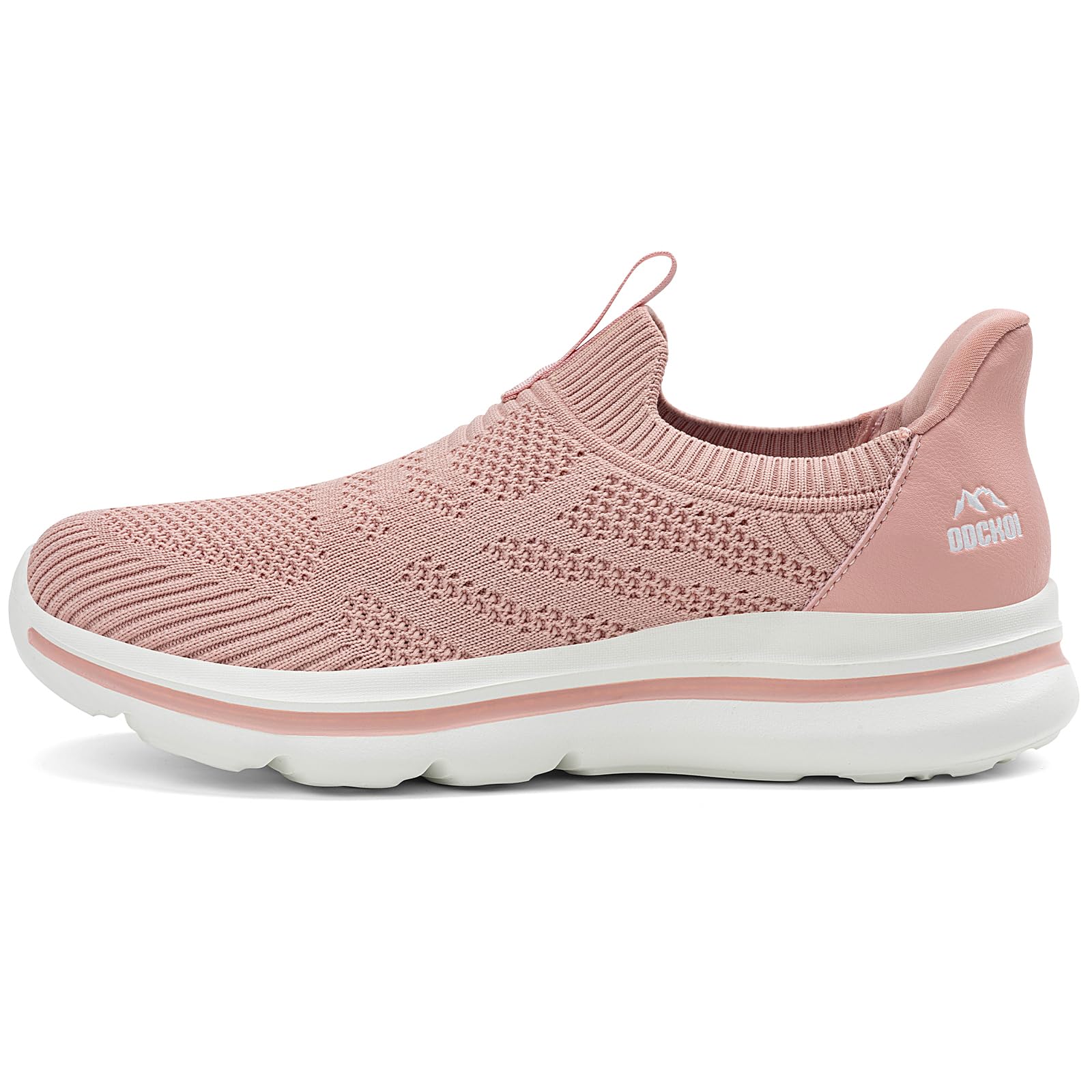 ODCKOI Slip In Schuhe Damen Slip on Sneakers Ohne Schnürsenkel Leichte Turnschuhe Atmungsaktiv Bequeme Schlupfschuhe Fitness Sportschuhe-FENSE-37