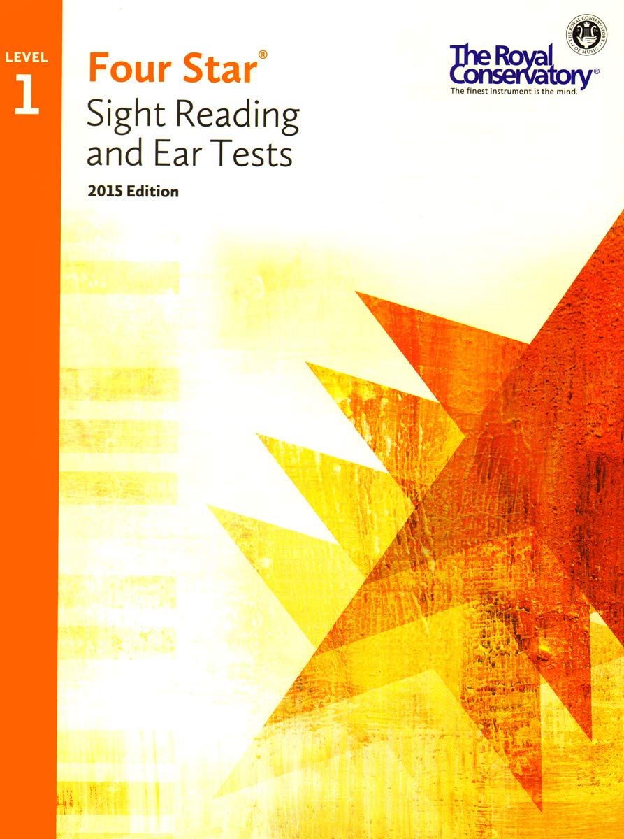 4S01 - Royal Conservatory Four Star Sight Reading and Ear Tests Level 1 Book 2015 Edition