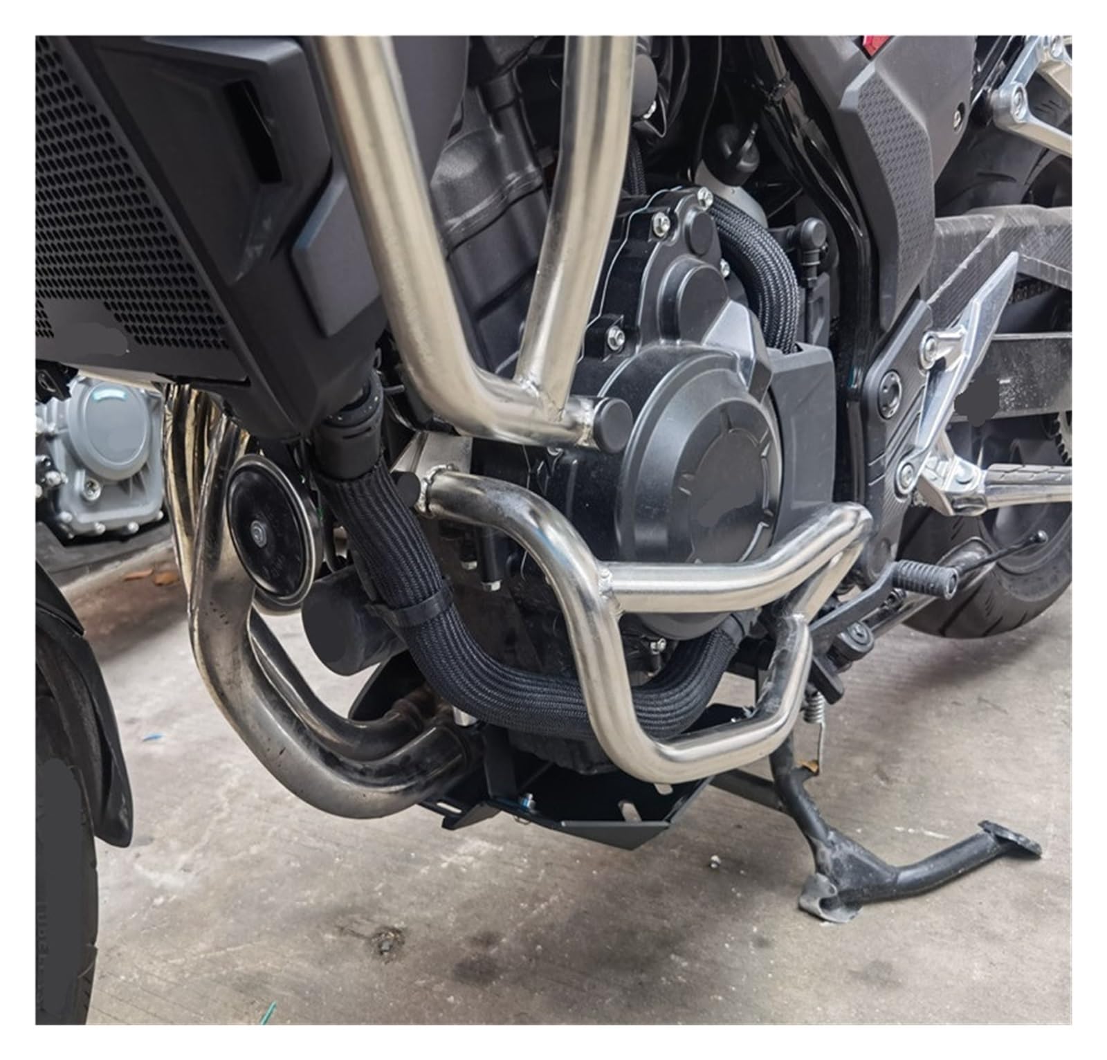 Paracoppa motore moto Per CB500X/CB400X CB 500X/400X 2017-2021 Base Del Motore Motociclo Telaio Spoiler Protezione Piastra Paramotore Di Copertura Pan Protector