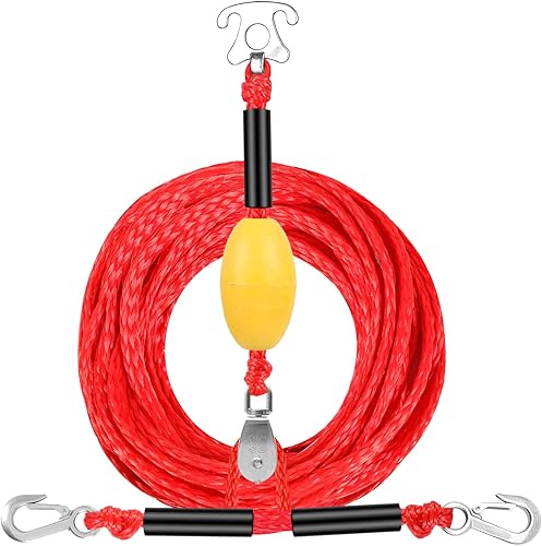 Self Centering Tow Harness for Watersports with Foat Ball, H