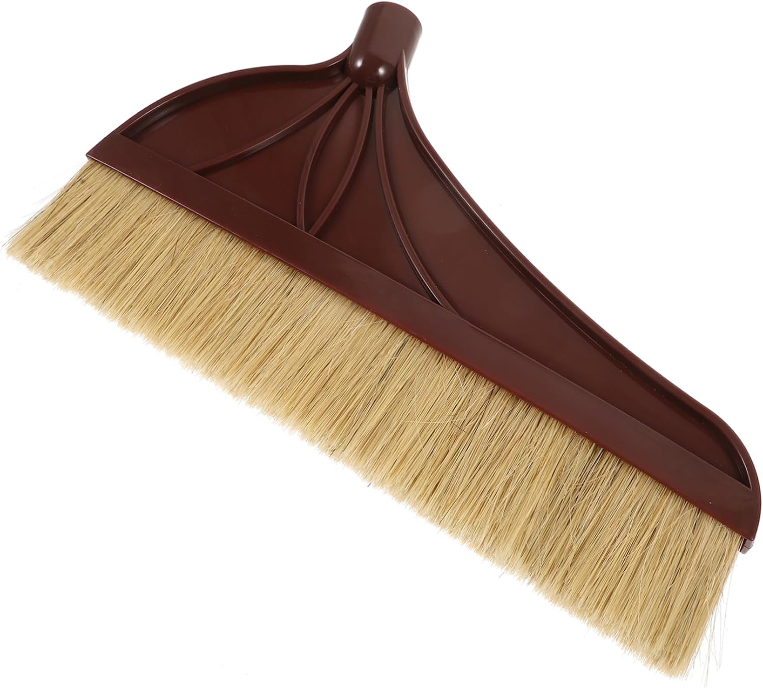 Coffee Plastic Bristle Broom Head Replacement for Kitchen Home Sweeping