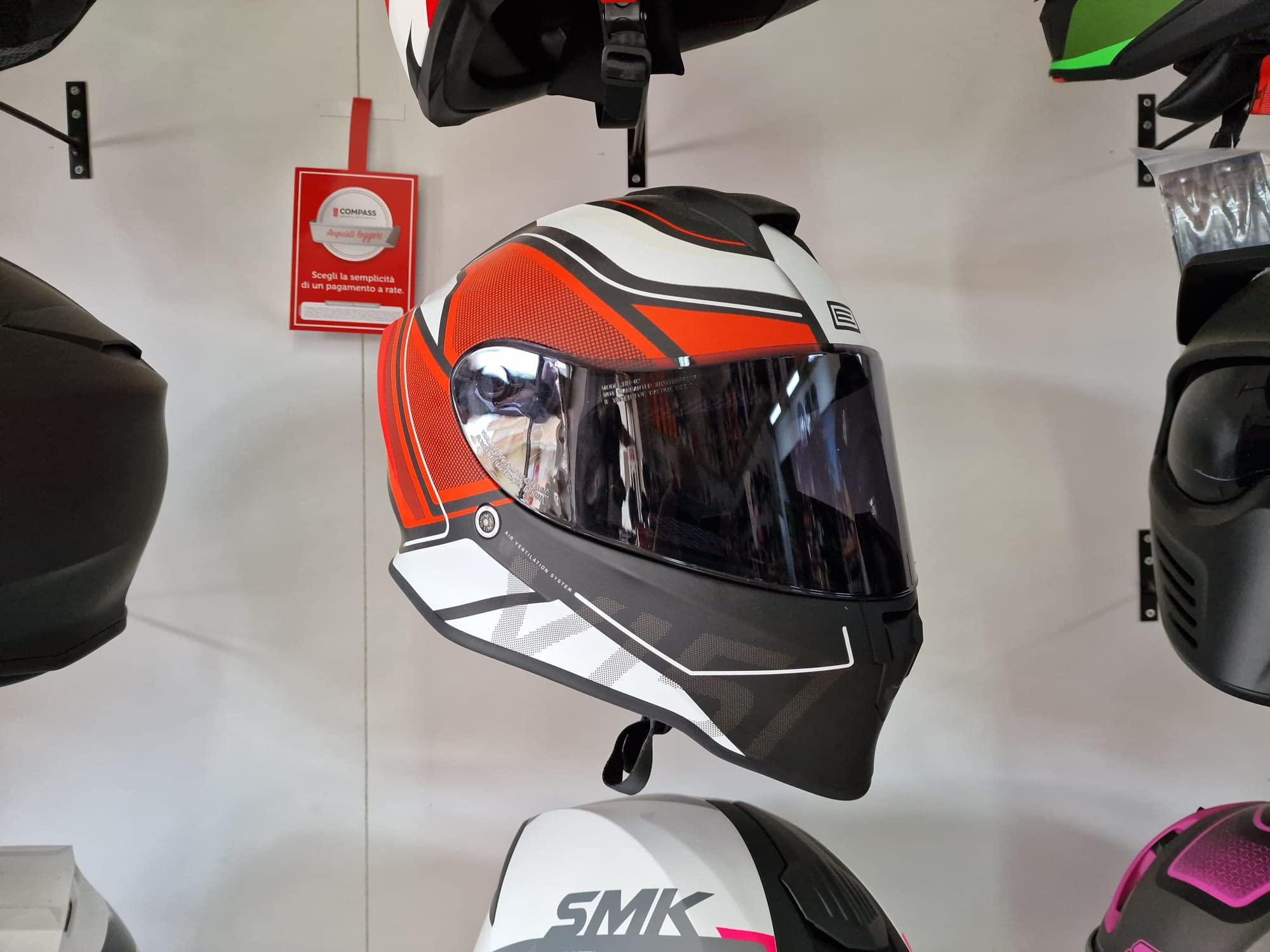 Visiera Casco ORIGINE HELMETS Strada FUME' SCURA