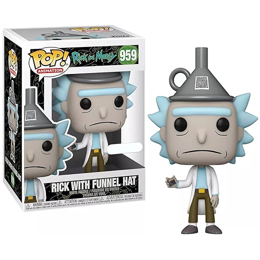 En Oferta Funko Pop! Animation: Rick &Amp; Morty - Rick With Funnel Hat (Target Exclusive)