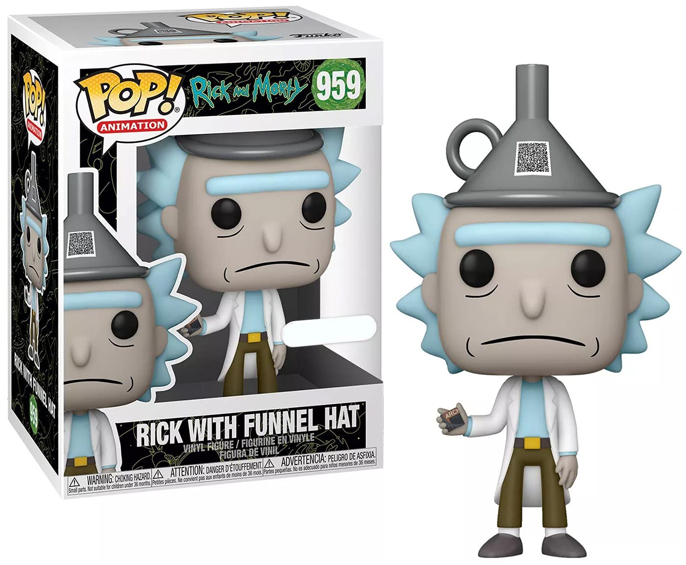 Amazon.com: Funko POP! Animation: Rick & Morty - Rick with