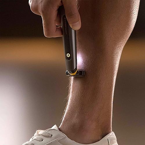 Miniatura 6 de Afeitadoras de papel de aluminio para hombre, afeitadora eléctrica híbrida y recortadora de barba para hombres con peine facial 4 en 1 y kit de