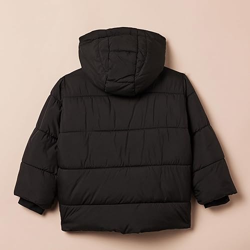 Vista 2 de Tienda Essentials - Chaqueta abullonada resistente con capucha para niño