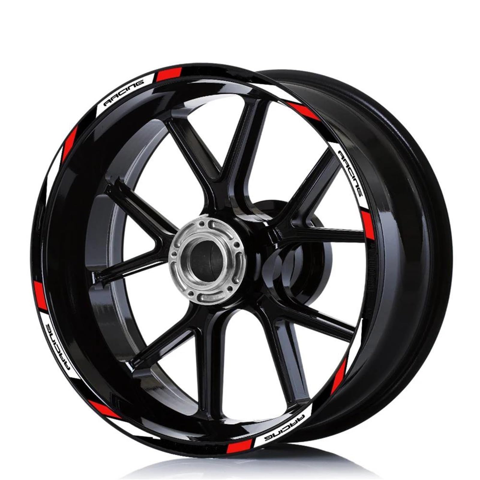 Stickers Motorcycle Stickers Reflective Wheel Rim for RSV4 1100 for Factory RS 660 for Tuono V4(Style 2)