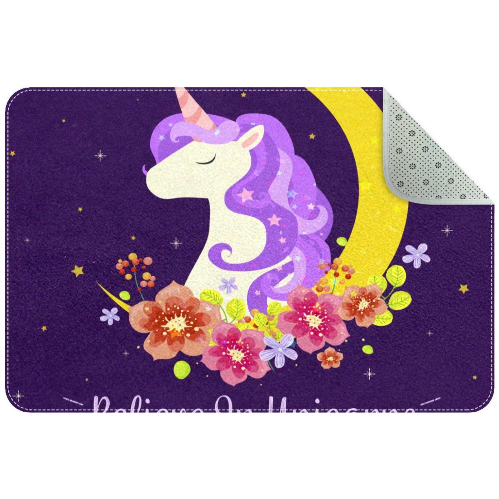 Paillasson licorne magique pour sublimer la décoration de votre couloir