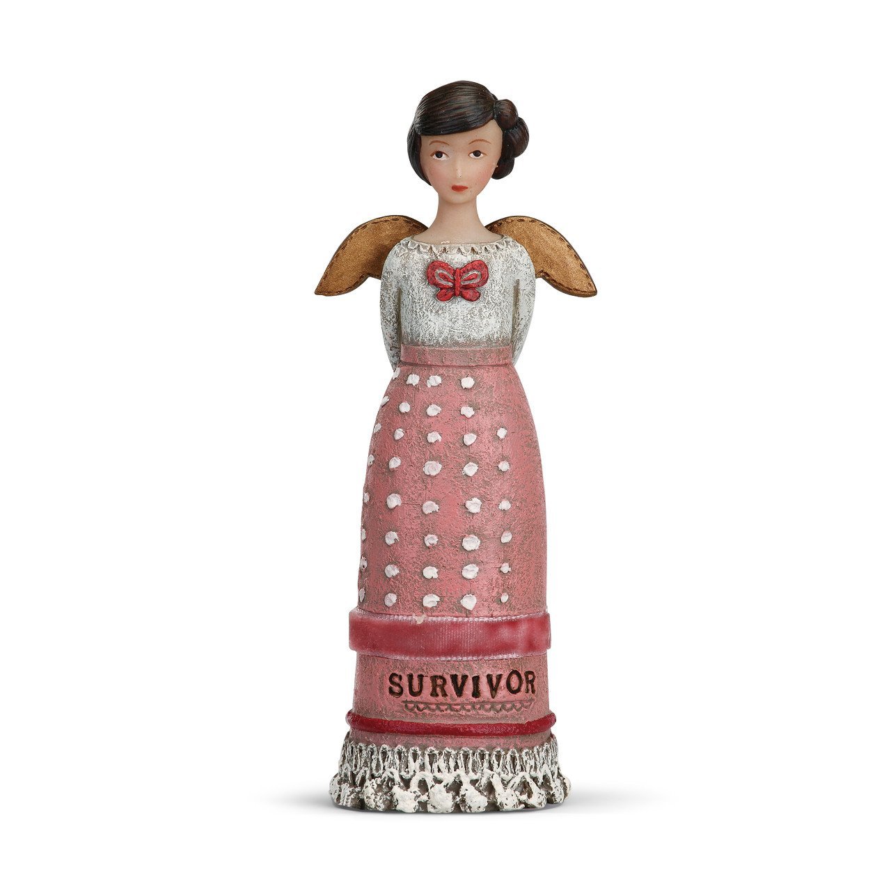 Kelly Rae Roberts Survivor Angel Figure, Resin, Multi-Colour, 30 x 40 x 105 cm