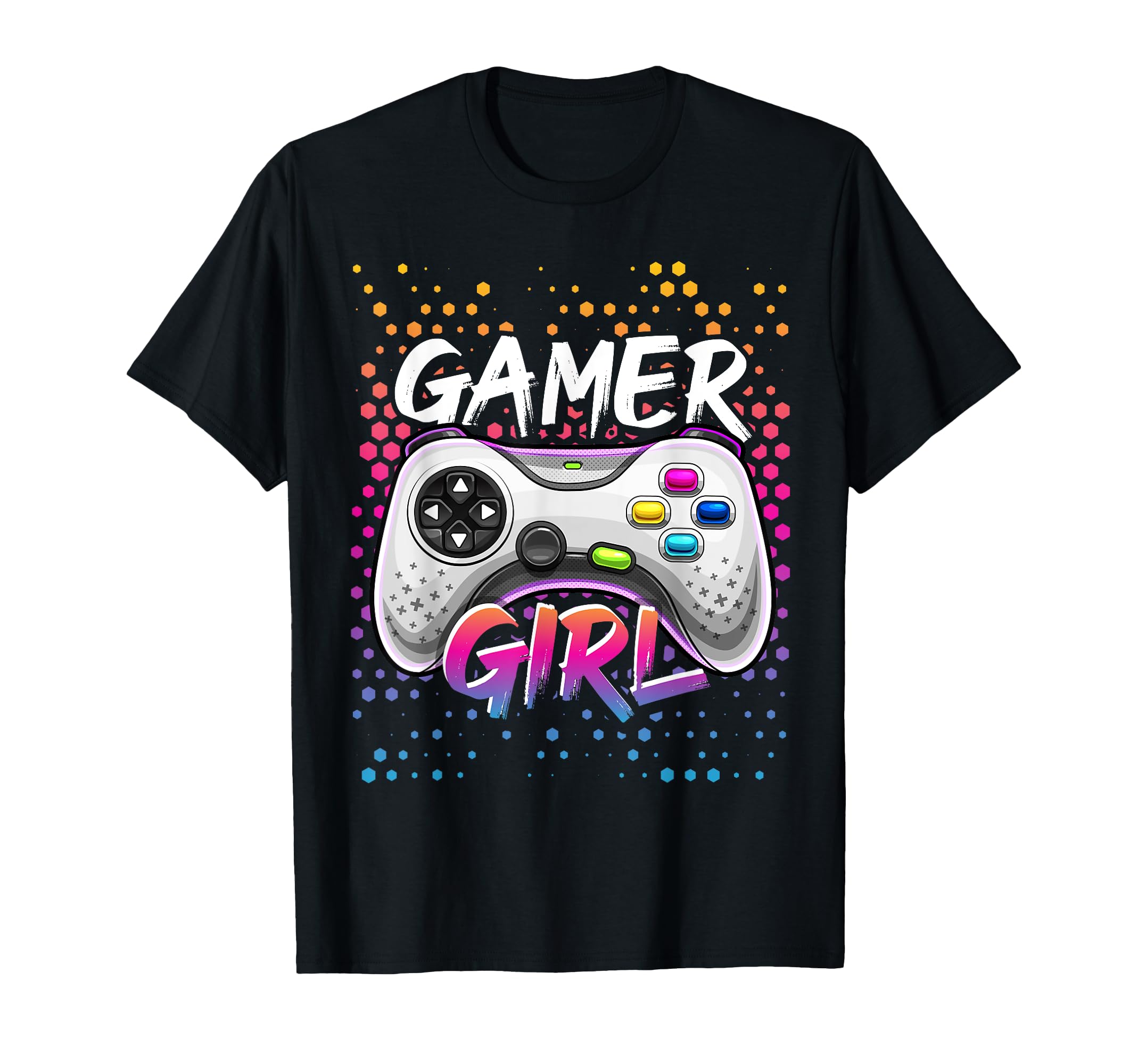 Gamer Girl Video Game Controller Gaming Birthday Gift Girls T-Shirt
