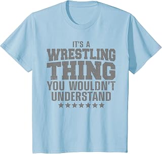 Cool Wrestling Design for Men Women Wrestler Wrestling Fan T-Shirt