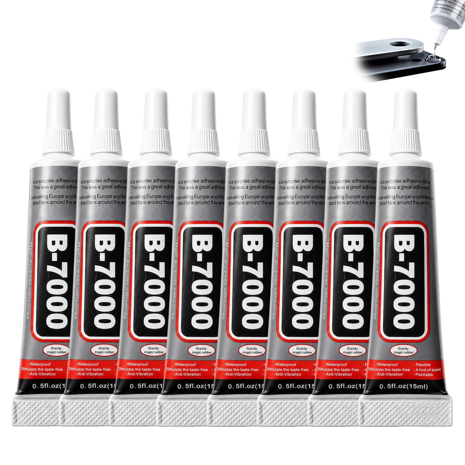 B-7000 Clear Craft Glue (8, 15, Millilitres)
