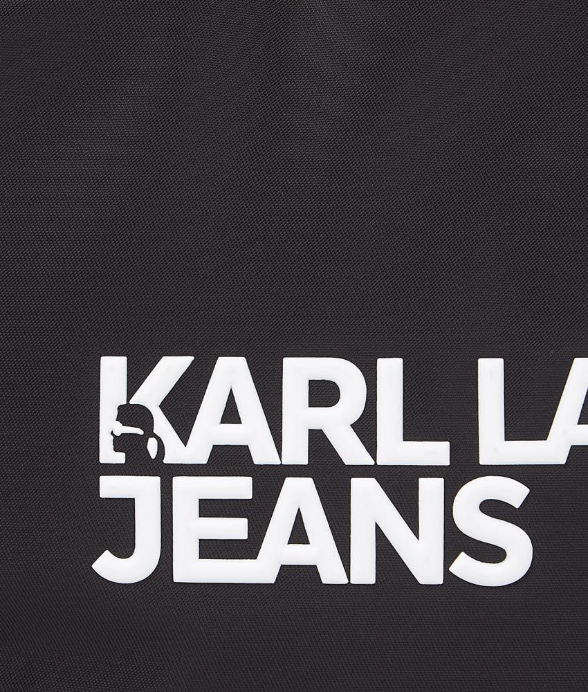 Karl Lagerfeld Jeans Damen Essential Nylon Sling Bag Black One size