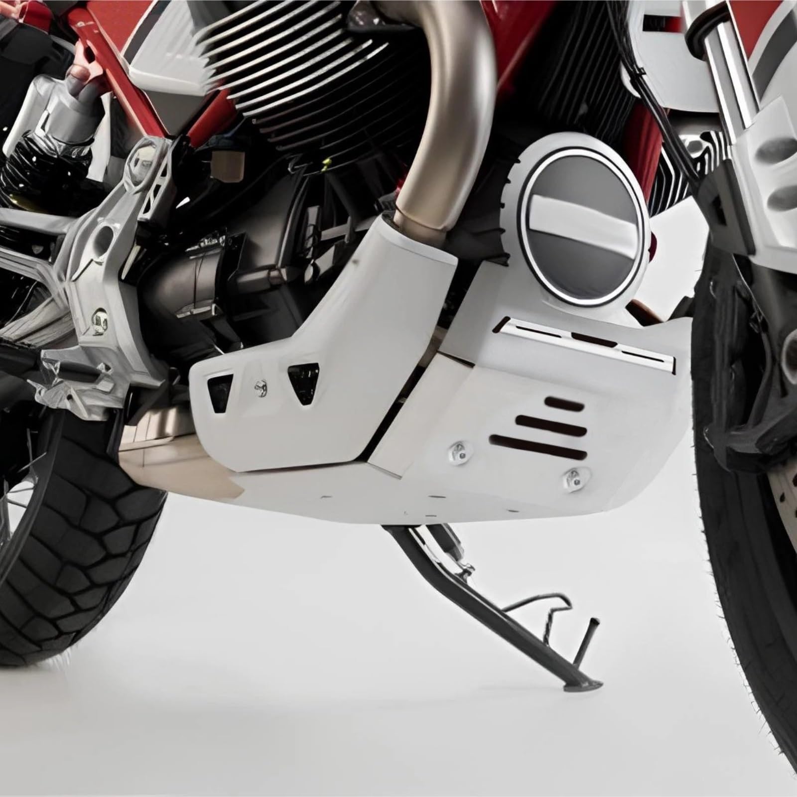 Amazon | スキッドプレートエンジン モト グッツィ V85TT 2019 2020