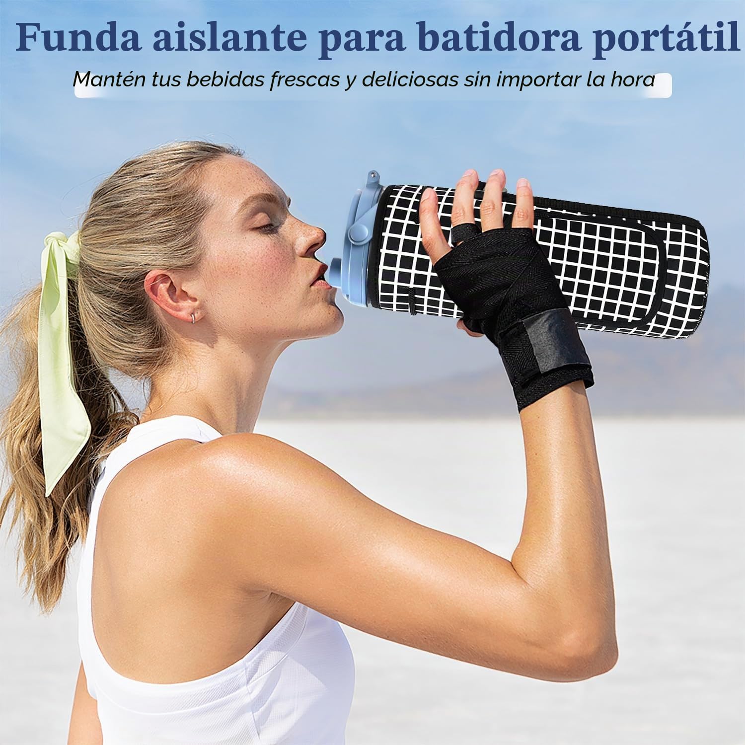 Bolsa de almacenamiento portátil para batidora Ninja BC151EUBK/BC151EUNV/BC151EUCR/BC151EUEM/BC151EUPR/BC151EUWH, 530 ml
