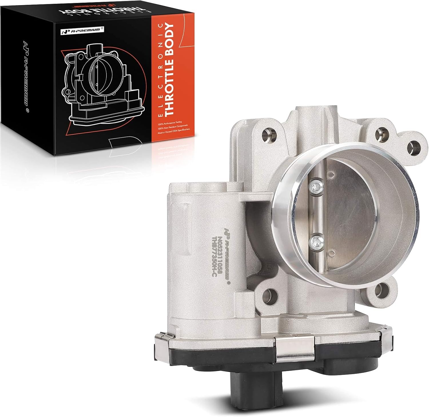 A-Premium Electronic Throttle Body Compatible with Chevrolet Cobalt 2007-2010, HHR 2007-2011, Malibu 2007-2008 & Pontiac G5 2007-2010 & Saturn, L4 2.2L, Replace# 12603897, 12607204