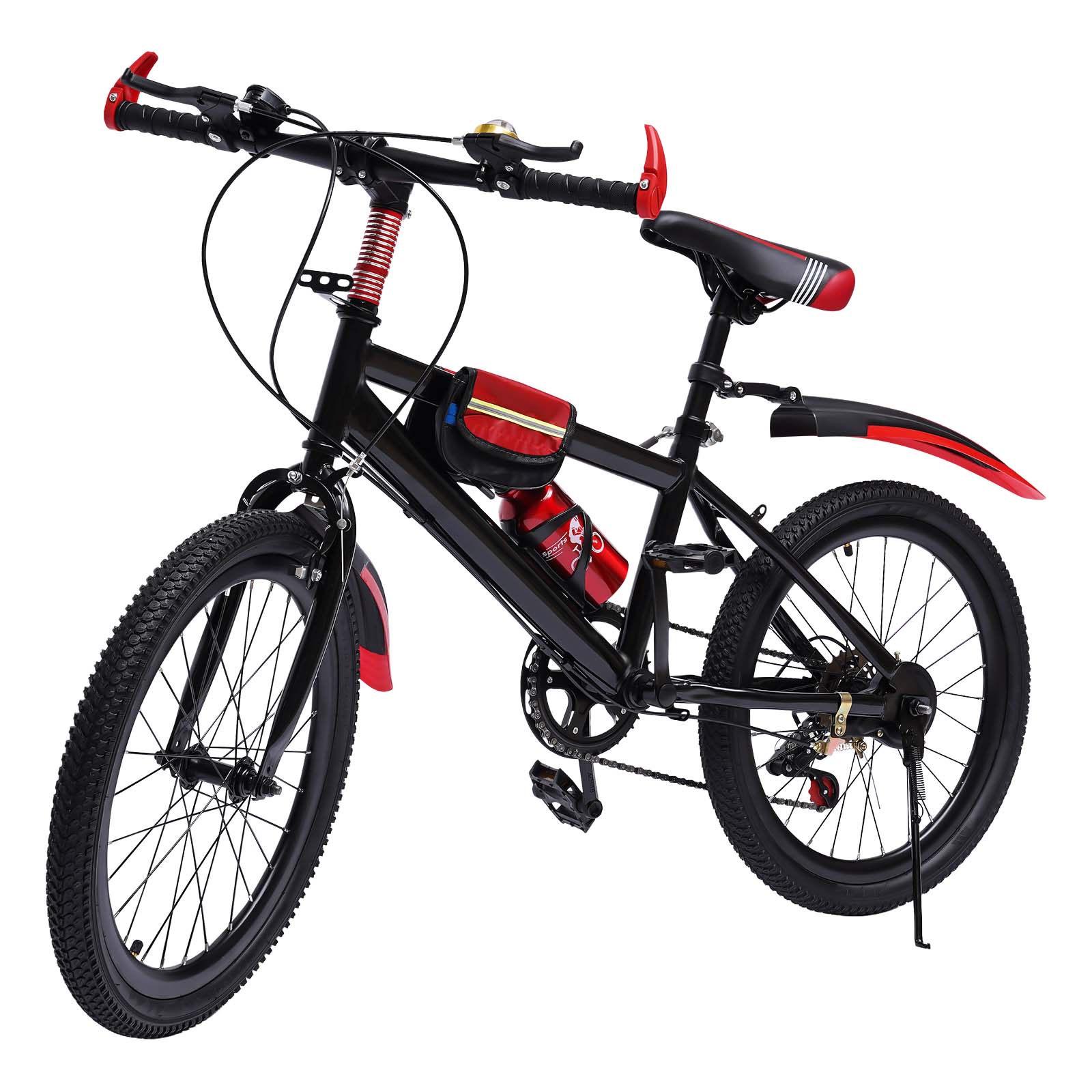 Bicicleta infantil 20 pulgadas 7 marchas montaña absorción impactos freno disco doble