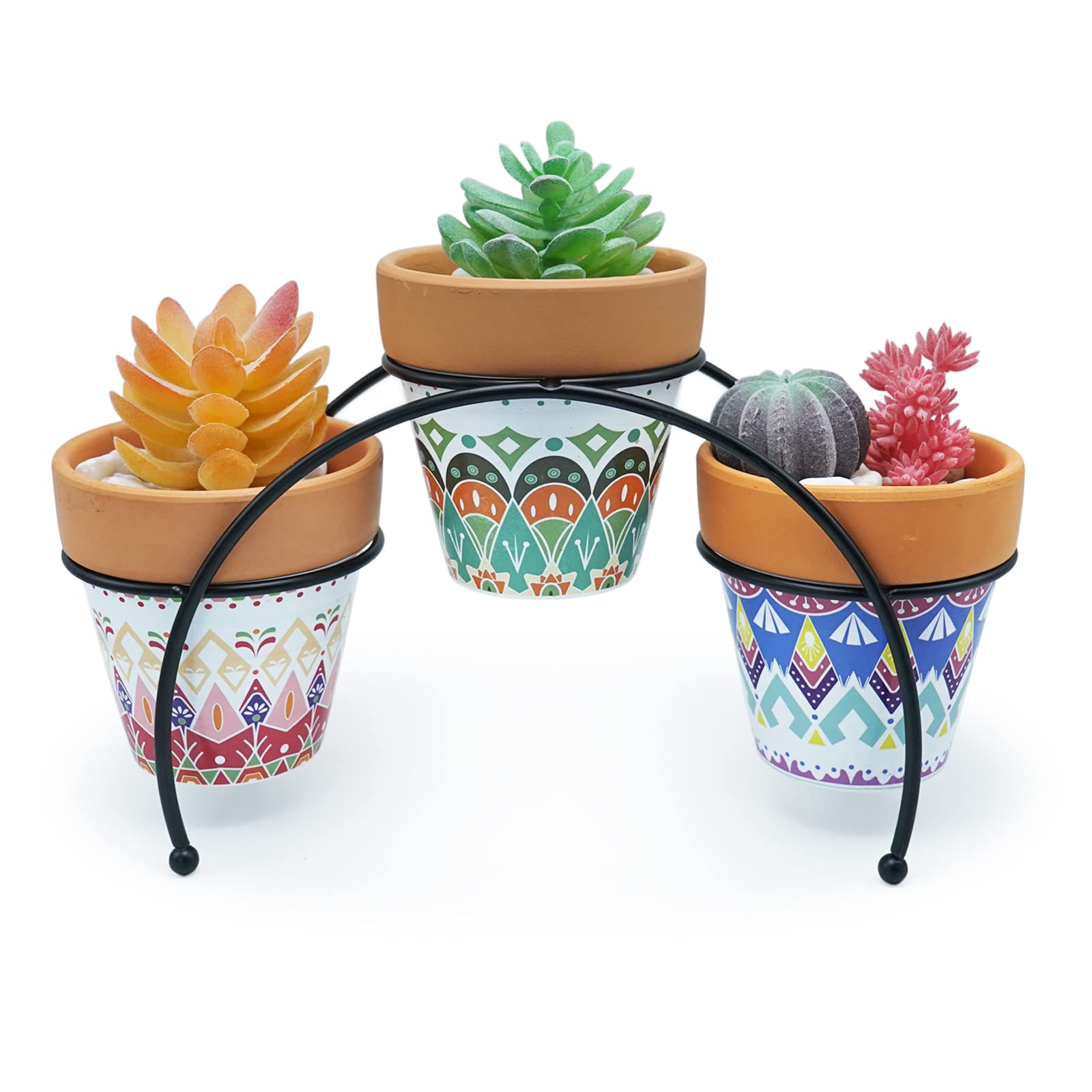 PICCOLO VASO PER Piante Bonsai Vasetto Vintage Antico Rotondo con foro