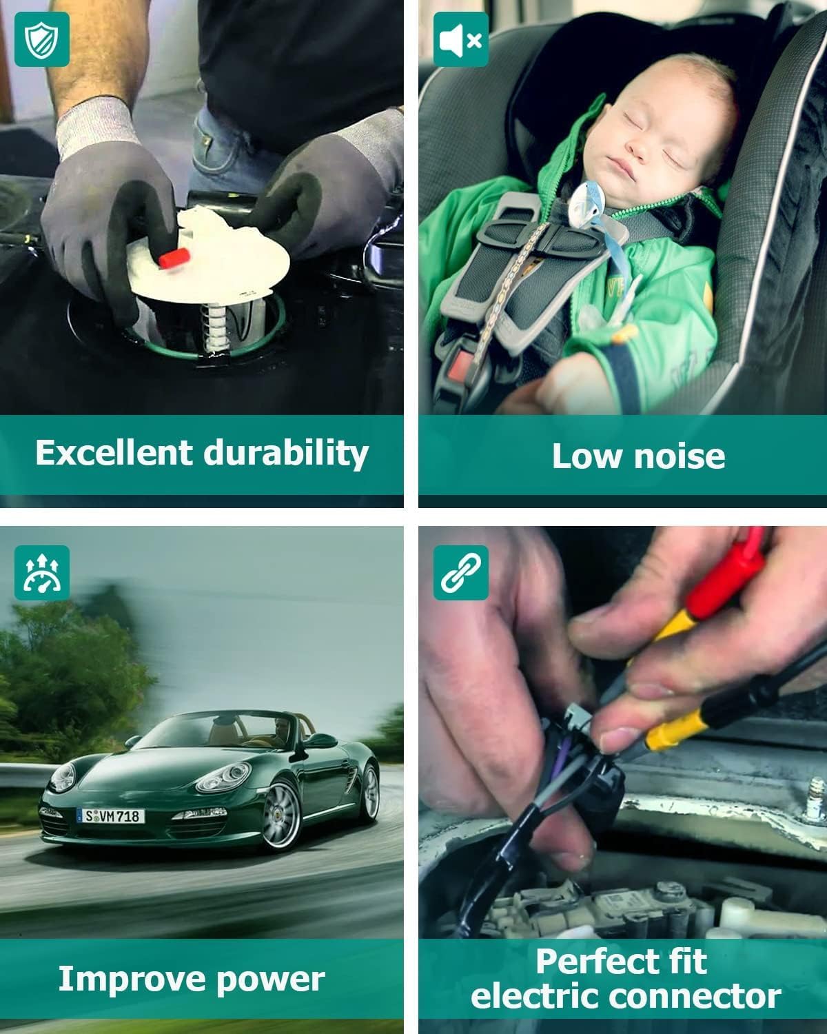 SCITOO High Pressure Fuel Pump for 2005-2009 for Audi A4 Quattro 3.2L,2006-2009 for Audi A6 3.2L,2009 for Audi A6 Quattro 3.0L,2005-2008 for Audi A6 Quattro 3.2L